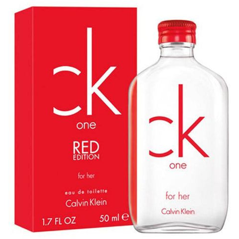CK ONE RED BY CALVIN KLEIN By CALVIN KLEIN For WOMEN