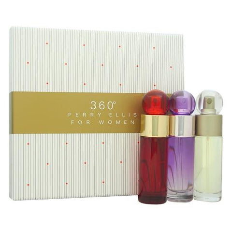 GIFTSET 360 3 PCS  1 By PERRY ELLIS For WOMEN
