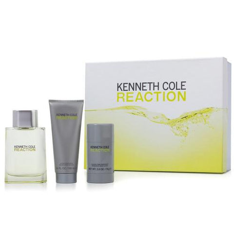 GIFTSET REACTION 3 PCS  34 FL By KENNETH COLE For MEN