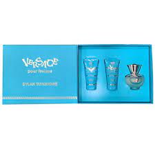 GIFTSET VERSACE DYLAN TURQUOISE 3 PCS  (1 By VERSACE For WOMEN